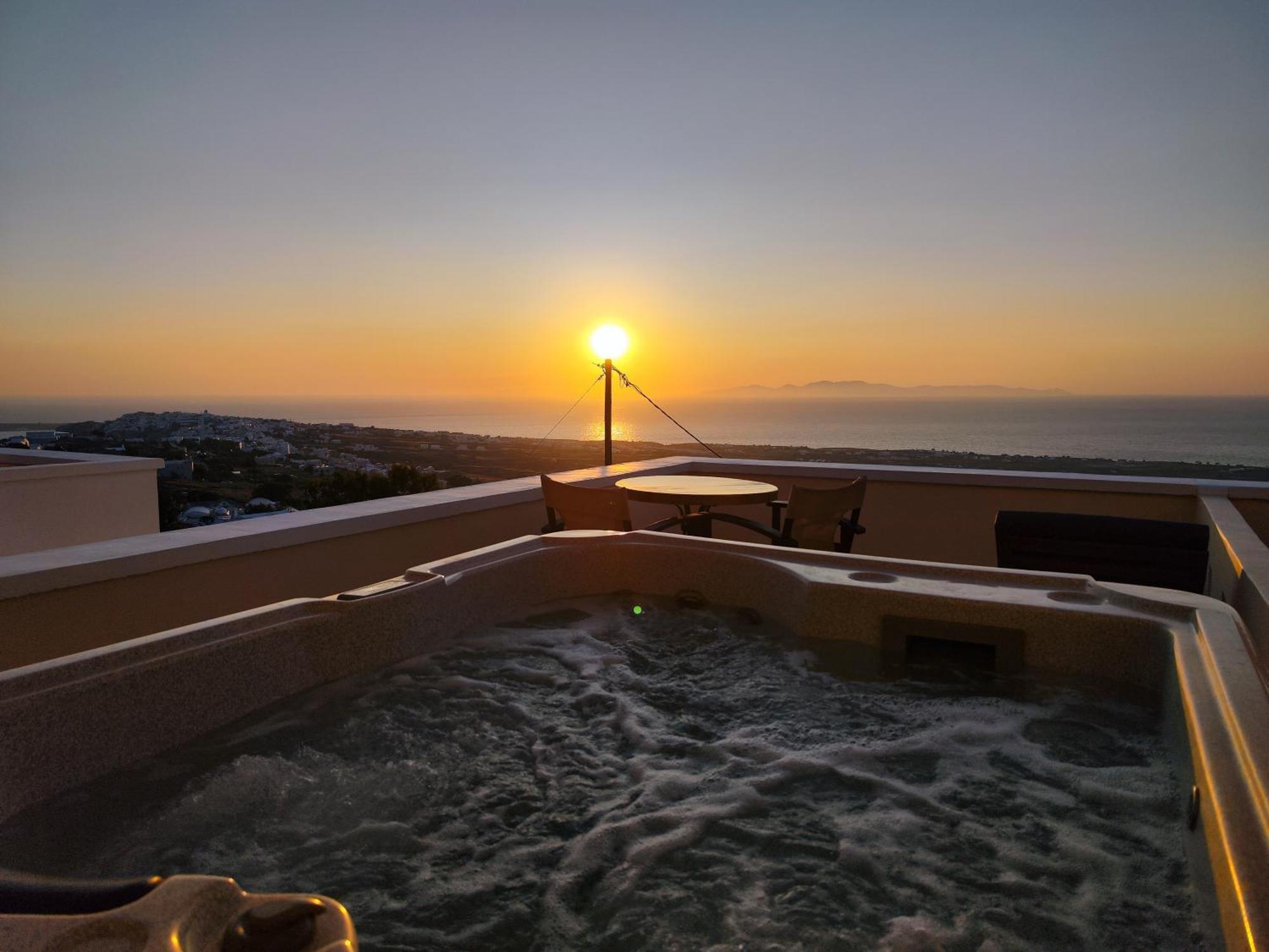 Panorama Oia Apartments Bagian luar foto