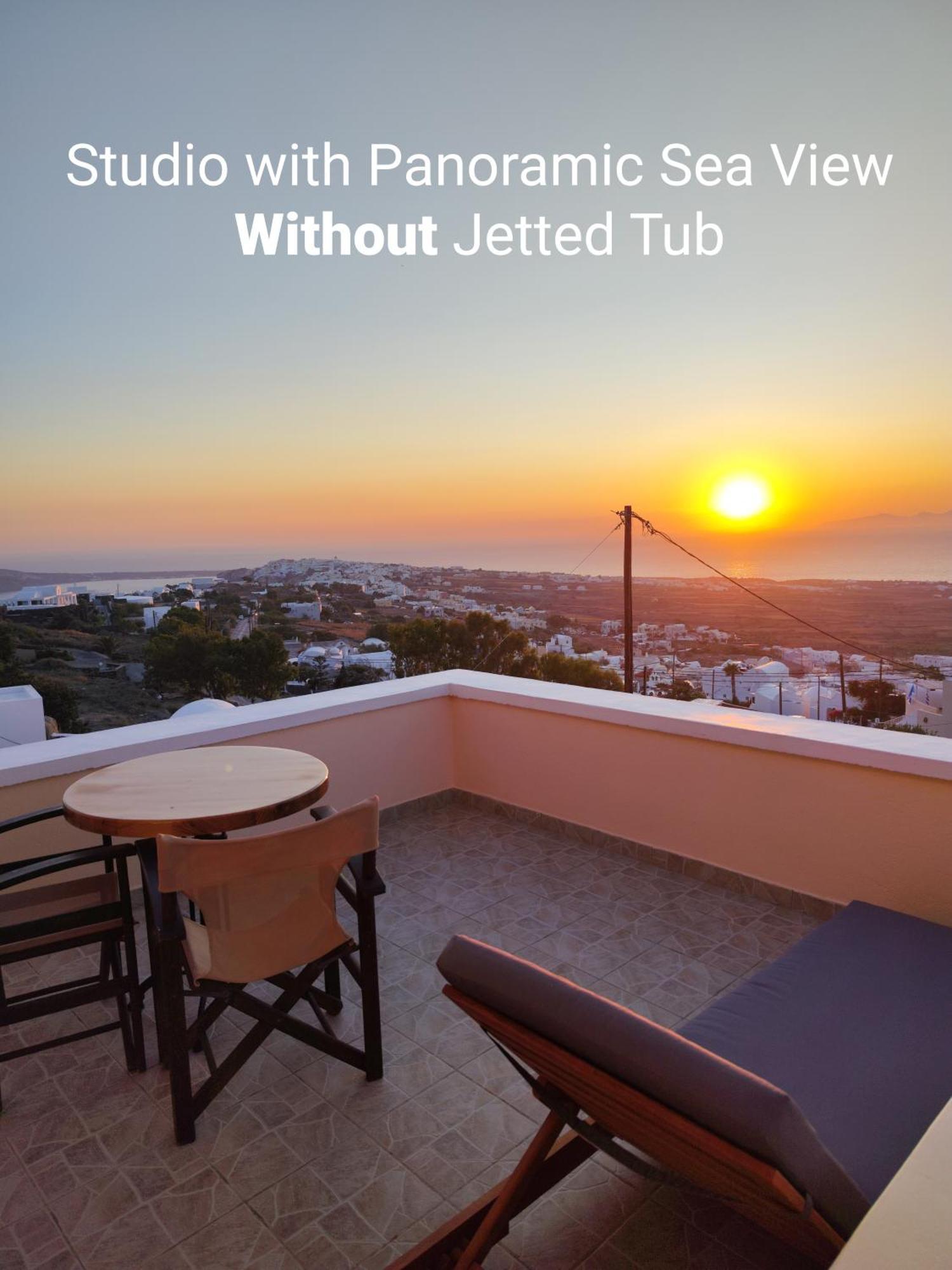 Panorama Oia Apartments Bagian luar foto